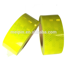 Hoja reflectante amarilla fluorescente / cinta reflectante de alta intensidad